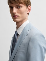 BOSS Blue Hutson Slim-Fit Tuxedo Jacket - Image 5 of 6