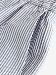 BOSS Blue Stripe Swim Shorts - Image 9 of 9