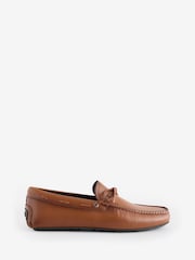 BOSS Brown Noel Loafers - Image 1 of 5
