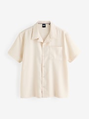 BOSS Cream Vida 100% Cotton Shirt - Image 1 of 1