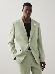 BOSS Green Hutson Slim-Fit Tuxedo Jacket - Image 1 of 6