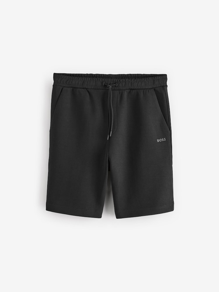 BOSS Black Regular Fit Logo Shorts - Image 1 of 1