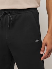BOSS Black Regular Fit Logo Shorts - Image 4 of 6