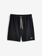 Черный - BOSS Unique Logo Shorts - Image 4 of 4