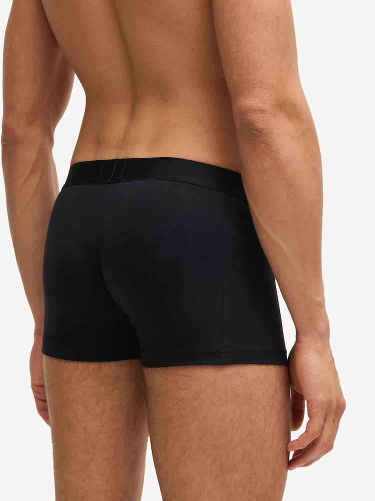 BOSS ONE Black Logo Boxer Trunks 3 Pack - Image 5 of 5
