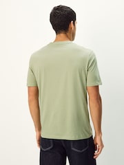 Camiseta com logotipo HUGO 100% algodão - Imagem 2 de 4