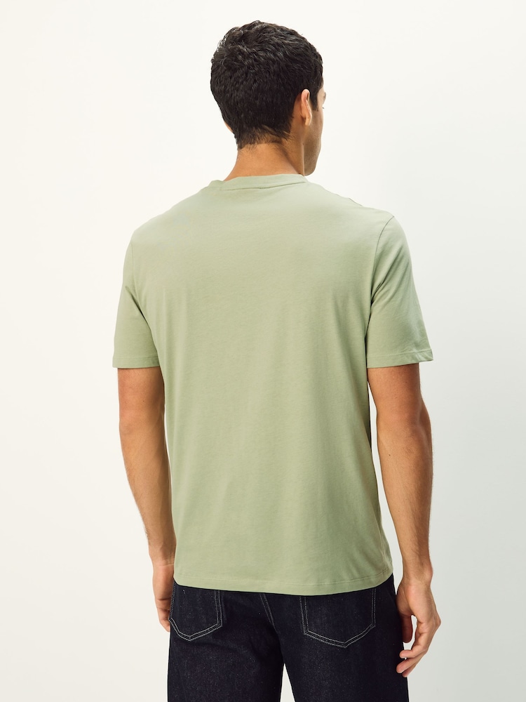 Camiseta com logotipo HUGO 100% algodão - Imagem 2 de 4