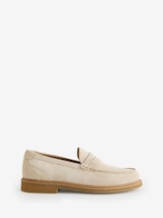 BOSS White Kope Loafers - Image 1 of 6