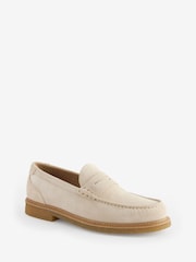 BOSS White Kope Loafers - Image 2 of 6