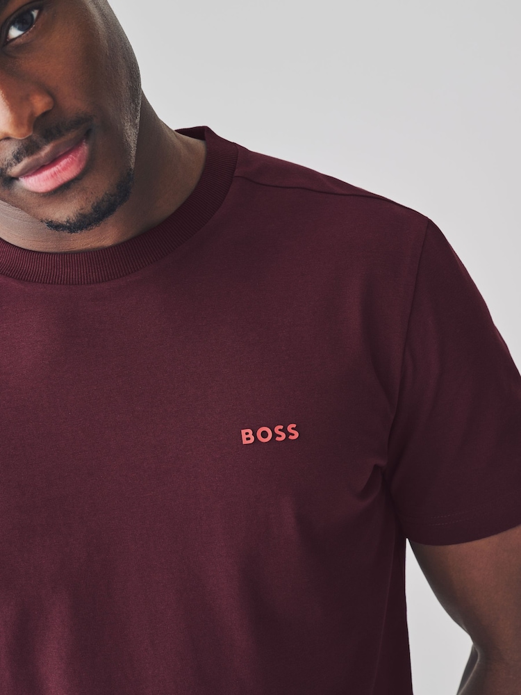 BOSS Regular Fit Logo T-Shirt - صورة 2 من 5 BOSS Regular Fit Logo T-Shirt - صورة 2 من 5