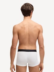 BOSS ONE White Logo Boxer Trunks 3 Pack - Image 3 of 5