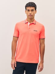 BOSS Red Paddy Pro Tipped Collar Polo Shirt - Image 1 of 1