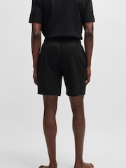 HUGO Black Waffle Shorts - Image 2 of 3