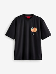HUGO Orange Logo 100% Cotton T-Shirt - Bild 1 von 5