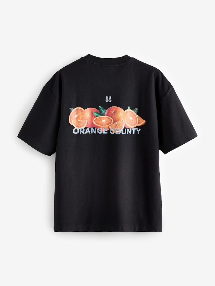 HUGO Orange Logo 100% Cotton T-Shirt - Bild 5 von 5