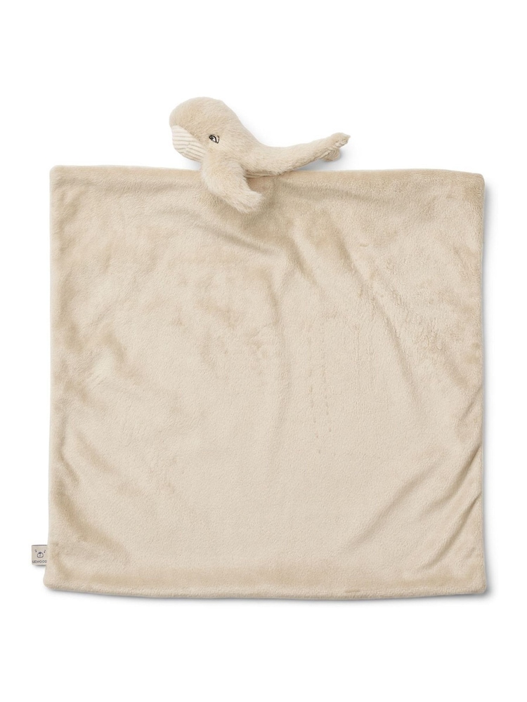Liewood Camdon Whale Cuddle Cloth Comforter - Image 2 of 2