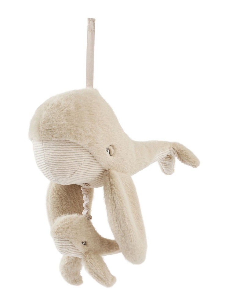 Liewood Cream Mandy Whale Music Mobile Toy - Image 1 of 1 Liewood Cream Mandy Whale Music Mobile Toy - Image 1 of 1
