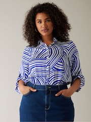 Evans Curve Tab Sleeve Shirt - Image 1 of 5