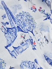 Cath Kidston Blue/White Tiered Dress (3mths-7yrs) - Image 8 of 8