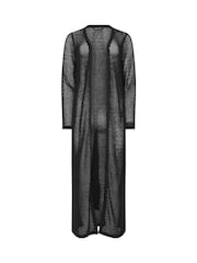 M&Co Black Longline Tape Cardigan - Image 5 of 5