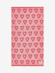 Pink Christmas Candy Cane Towel - Image 4 of 5