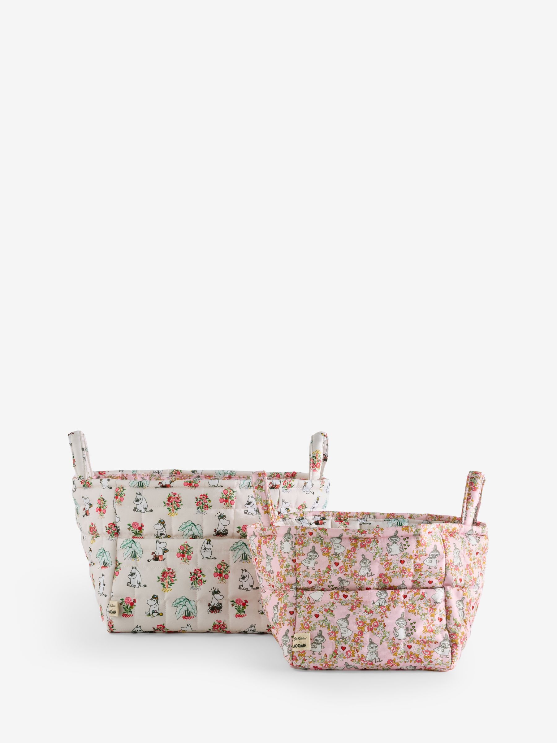 Buy Cath Kidston Set of 2 Pink Moomin Quilted Storage Bags from