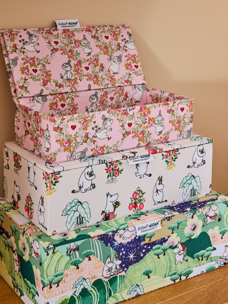 Cath Kidston Set of 3 Moomin Storage Boxes - Image 2 of 3