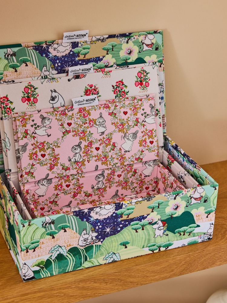 Cath Kidston Set of 3 Moomin Storage Boxes - Image 3 of 3