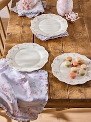 Shabby Chic by Rachel Ashwell® Set of 4 Floral Print Rosabelle Dinner Plates - Image 1 of 2