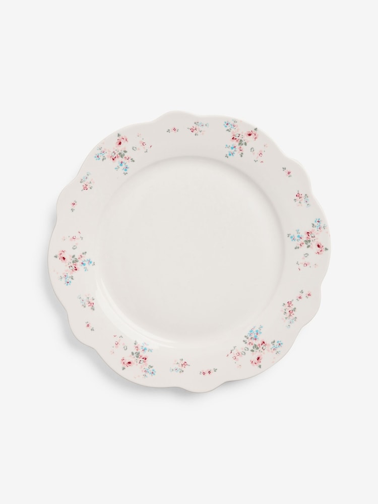 Shabby Chic by Rachel Ashwell® Set of 4 Floral Print Rosabelle Dinner Plates - Image 2 of 2