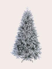 Laura Ashley Green Pre Lit Snowy Christmas 7ft Tree - Image 4 of 4