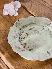 Shabby Chic by Rachel Ashwell® Set of 4 Floral Print Bird Chinoiserie Side Plates - Image 3 of 4