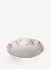 Shabby Chic by Rachel Ashwell® Set of 4 Floral Print Rose Majesty Cereal Bowls - Image 4 of 4