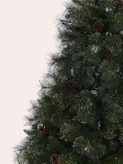 Laura Ashley Green 7ft Pre Lit Dew Drop Christmas Tree - Image 3 of 5