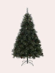 Laura Ashley Green 7ft Pre Lit Dew Drop Christmas Tree - Image 5 of 5