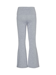 VERO MODA Grey Girls Mid Waist Jersey Flared Trousers - Image 5 of 5