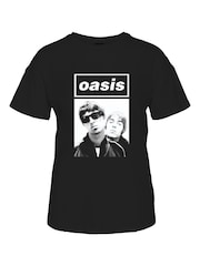 NOISY MAY Black Regular Fit Oasis Band T-Shirt - Image 3 of 3