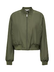 ONLY Green Classic Bomber Jacket - Image 5 of 6