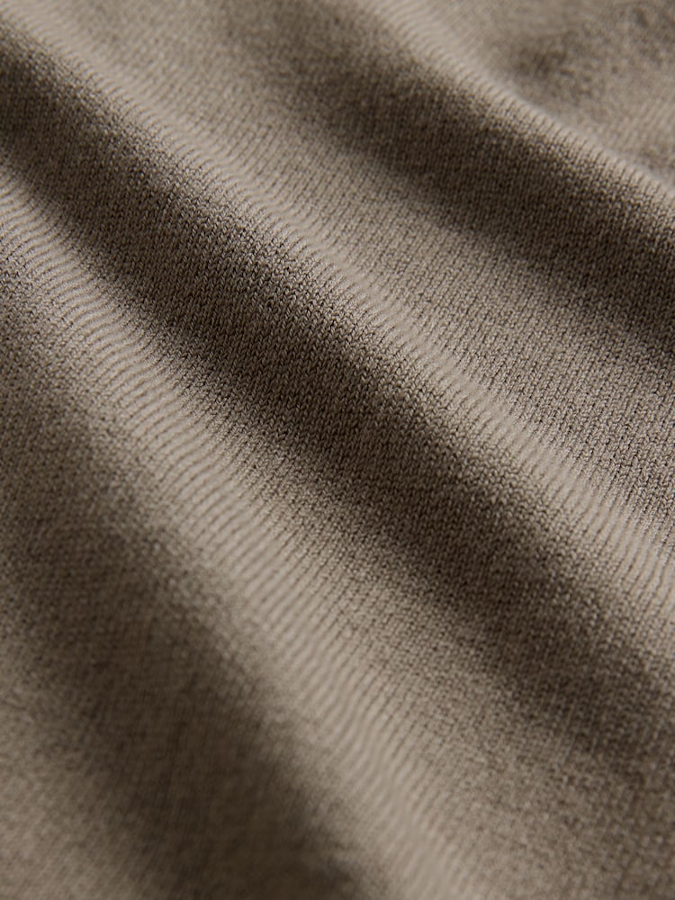 The Set Neutral 3 Pack V-Neck Fine Knit Jumpers - Image 6 of 6