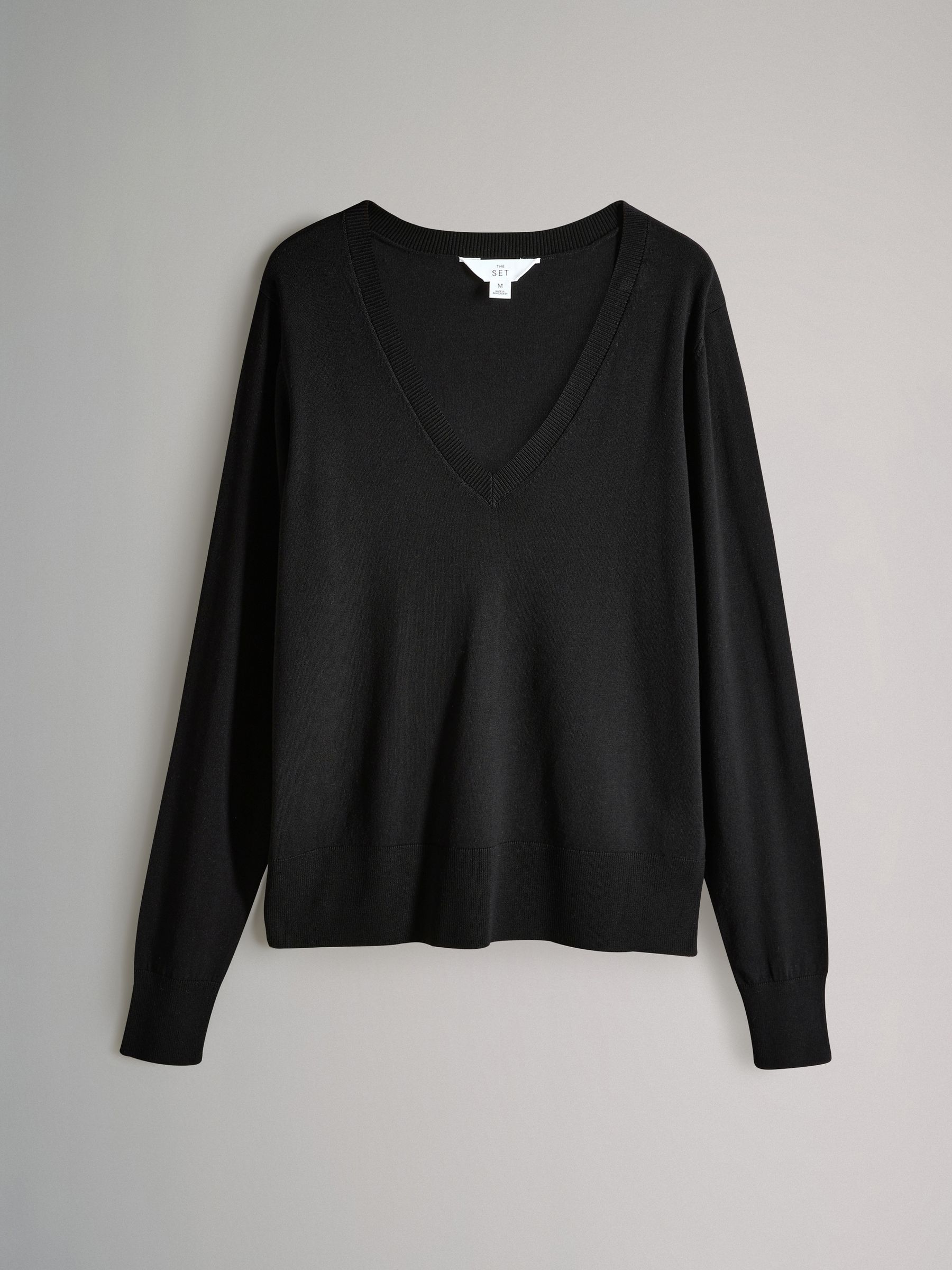 thehighlights ‘knit’ ensemble gray Seraphina Cardigan in Hand Beaded Knit | St. John Knits