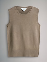 The Set Black/Neutral/Cream 3 Pack Knitted Vests - Image 3 of 6