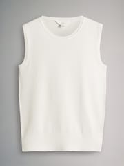 The Set Black/Neutral/Cream 3 Pack Knitted Vests - Image 4 of 6