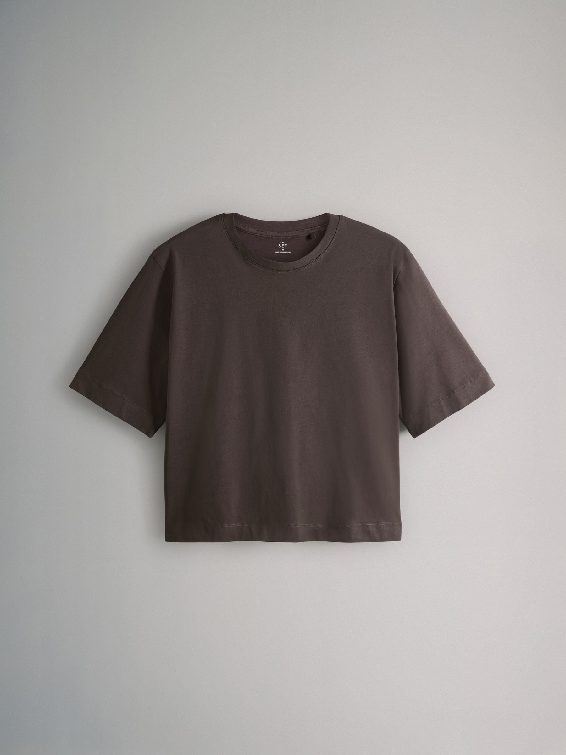 Buy The Set 5 Pack Heavyweight Relaxed Short Sleeve T-Shirts Black