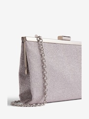 Friends Like These Silver Ocassion Clutch Bag - Image 4 of 6