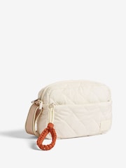 Creme - Bolsa transversal de nylon Friends Like These - Imagem 3 de 6