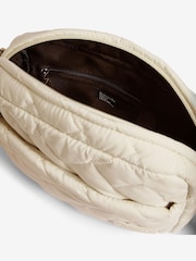 Creme - Bolsa transversal de nylon Friends Like These - Imagem 5 de 6