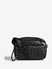 Preto - Bolsa transversal de nylon Friends Like These - Imagem 1 de 6