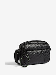 Preto - Bolsa transversal de nylon Friends Like These - Imagem 2 de 6