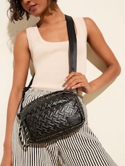 Preto - Bolsa transversal de nylon Friends Like These - Imagem 6 de 6