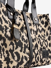 Friends Like These Leopard Medium Square Tote Bag - Image 4 of 6